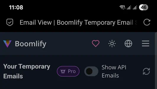 Temp mail by boomlify